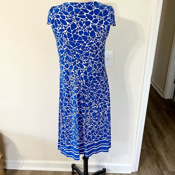 Laundry by Shelli Segal Knit Summer Print Dress, 8 - Picture 2 of 3
